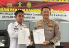 Wujudkan Lingkungan Aman dan Kondusif, Rutan Magetan Resmikan Kerja Sama dengan Polres Magetan