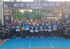 Komandan Koramil 0804/01 Magetan Hadiri Kegiatan Fun Run 5K dalam rangka Memperingati HUT Korpri ke-54 Kabupaten Magetan