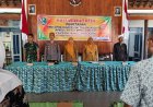 Danramil 0804/10 Kawedanan Hadiri musyawarah Desa Penetapan APBDes 2026 di Balai Desa Bogem   