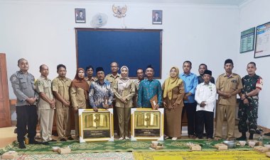 Terus menjaga Tali Silaturahmi Babinsa Koramil 12/Lembeyan Kodim 0804/ Magetan Hadiri  Dalam Acara Pelepasan Sambong Kaur Perangkat Desa Dukuh