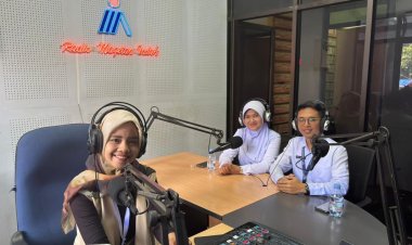 Peserta Magang Nasional Kemnaker di Rutan Magetan Isi Talkshow Inspiratif LPPL Radio Magetan Indah
