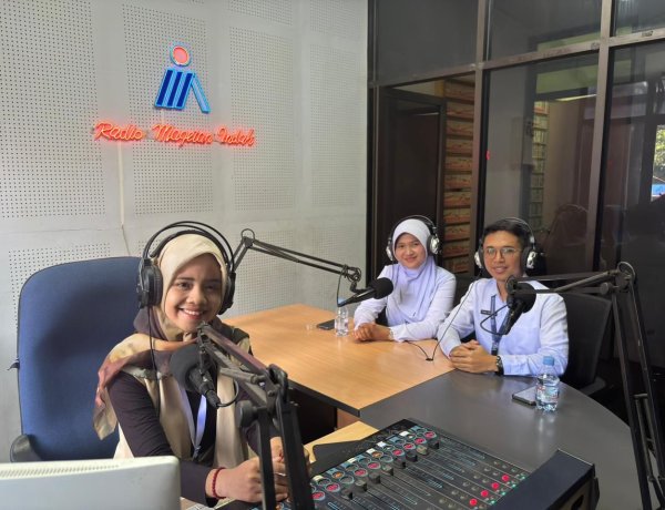 Peserta Magang Nasional Kemnaker di Rutan Magetan Isi Talkshow Inspiratif LPPL Radio Magetan Indah